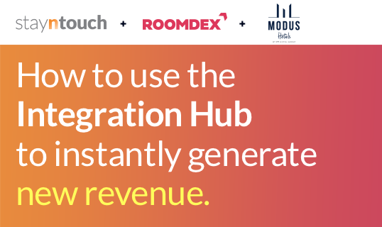 How to use the Integration Hub to instantly generate new revenue.